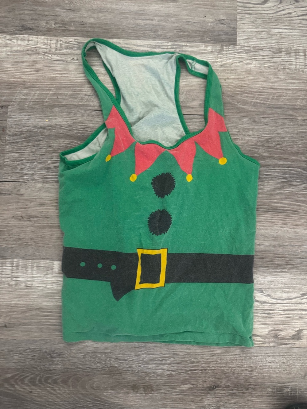 Green Elf Tank Top with Belt